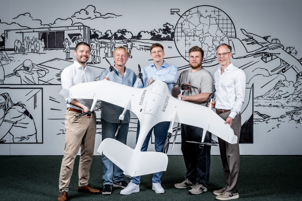Wingcopter Management Photoshoot