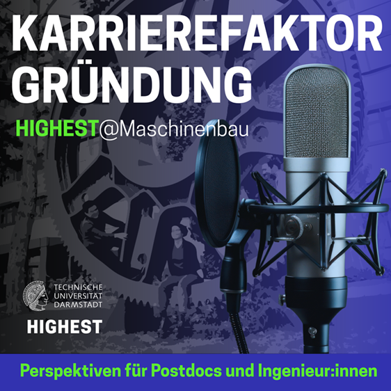 Keyvisual HIGHEST@Maschinenbau - HIGHEST Podcast Folge 2/2025
