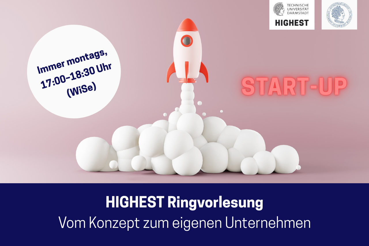 Keyvisual HIGHEST Ringvorlesung - Rakete beim Start