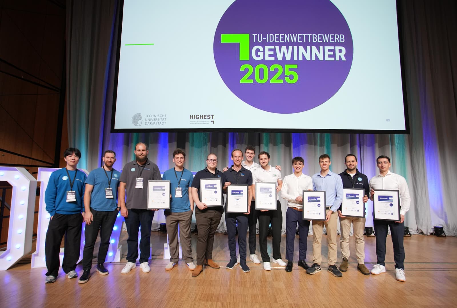 Gewinner TU-Ideenwettbewerb