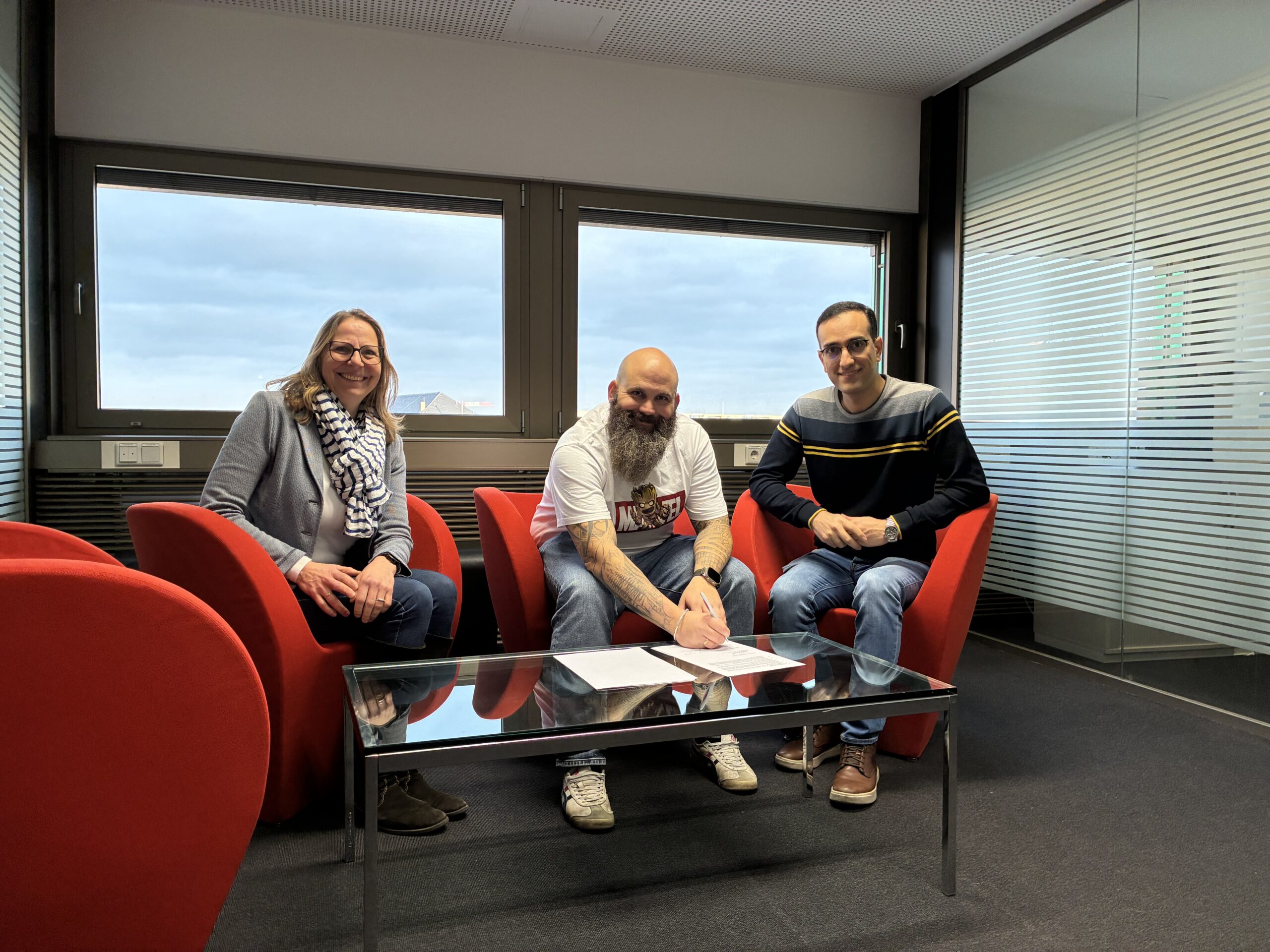 Panocular erhält IP von TUDa: susanne gürich, Sven heß und Arya