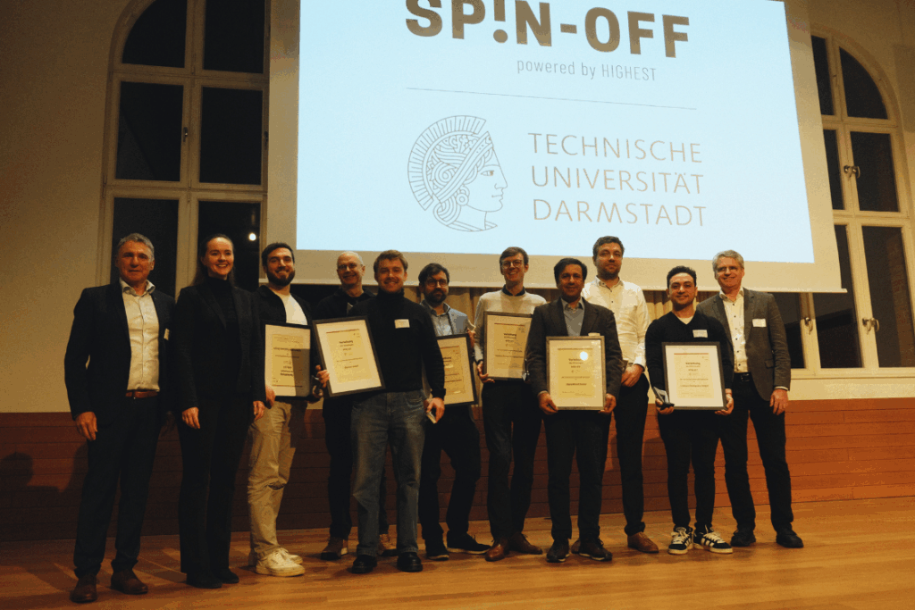 Verleihung Spin-off Label 2026 - Gruppenfoto