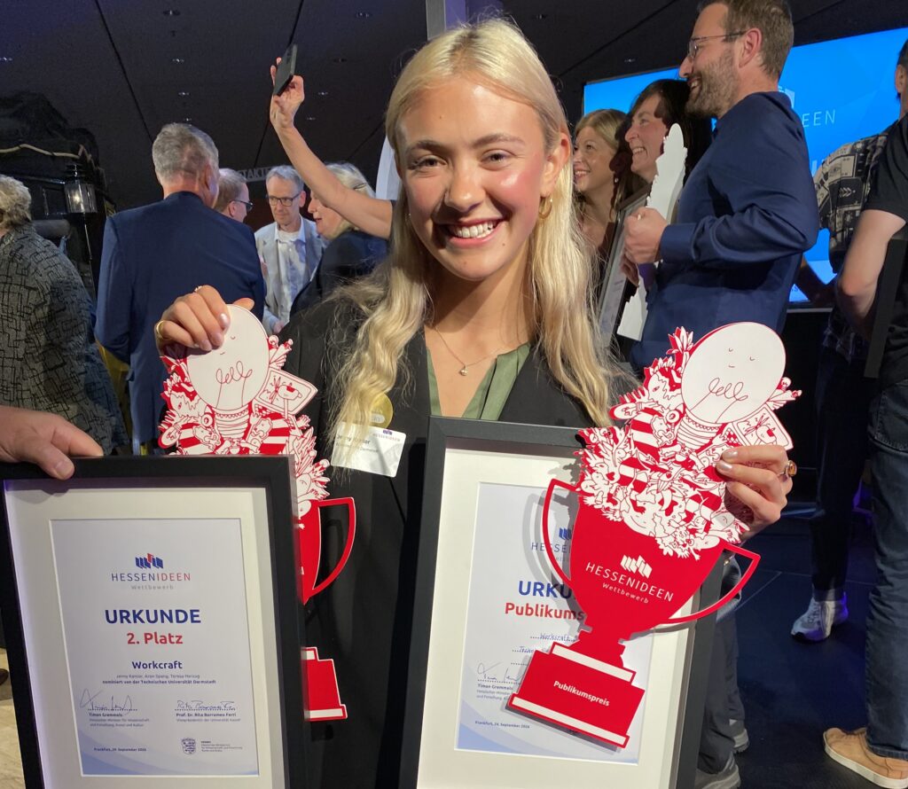 Jenny Kantor gewinnt 2. Platz beim Hessen Ideen Wettbewerb 2026